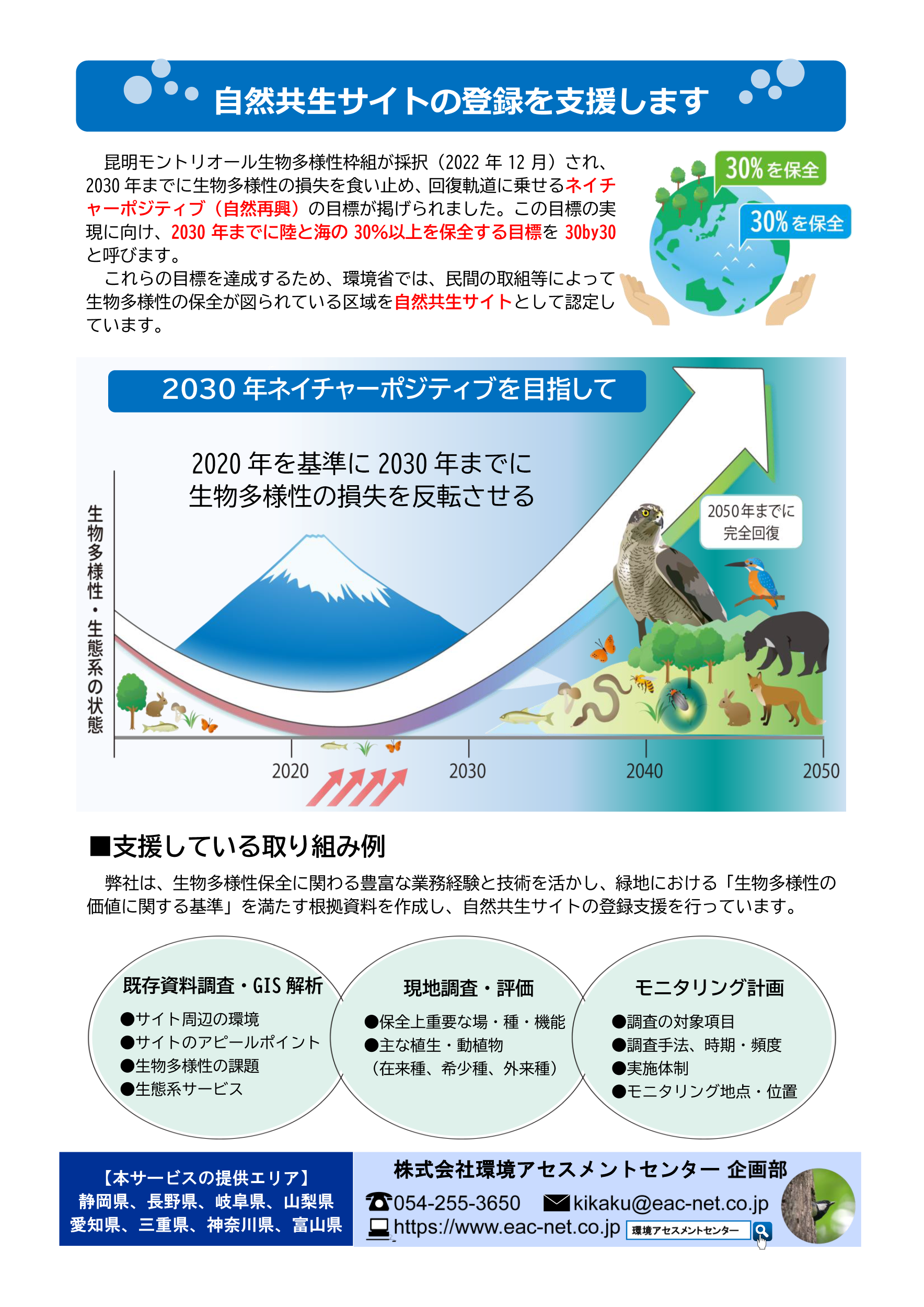 ふれあいガイドの内容例