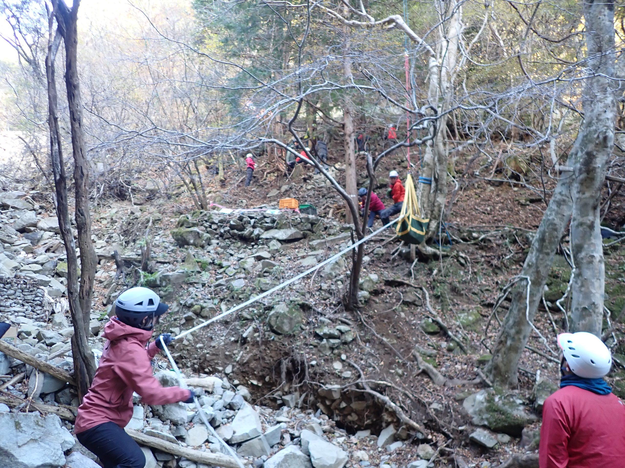 登山道整備活動（河津町二本杉歩道）　　　　　　